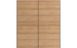 Goossens kledingkast easy storage sdk zwart hoogwaardig meubelplaat - 8190718-10