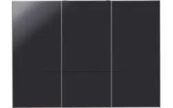 Goossens kledingkast easy storage sdk zwart hoogwaardig meubelplaat - 8190723-01