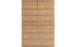 Goossens kledingkast easy storage sdk zwart hoogwaardig meubelplaat - 8190731-08
