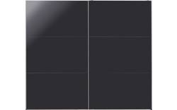 Goossens kledingkast easy storage sdk zwart hoogwaardig meubelplaat - 8190736-02