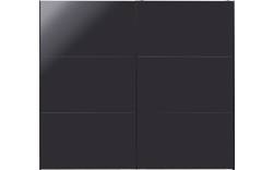 Goossens kledingkast easy storage sdk zwart hoogwaardig meubelplaat - 8190736-09