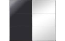 Goossens kledingkast easy storage sdk zwart hoogwaardig meubelplaat - 8190756-02