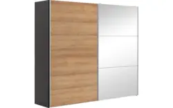 Goossens kledingkast easy storage sdk zwart hoogwaardig meubelplaat - 8190758-02