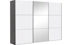 Goossens kledingkast easy storage sdk zwart hoogwaardig meubelplaat - 8190764-01