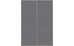 Goossens kledingkast easy storage sdk zwart hoogwaardig meubelplaat - 8190786-01