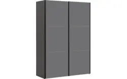 donkergrijs mat glas