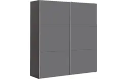 Goossens kledingkast easy storage sdk zwart hoogwaardig meubelplaat - 8190798-02