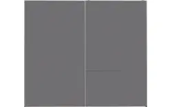 Goossens kledingkast easy storage sdk zwart hoogwaardig meubelplaat - 8190810-02