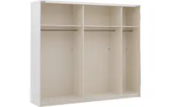 Goossens kledingkast easy storage sdk wit hoogwaardig meubelplaat - 8190815-01