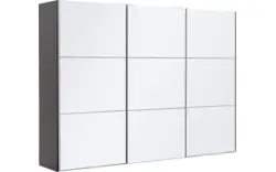 Goossens kledingkast easy storage sdk zwart hoogwaardig meubelplaat - 8190821-01
