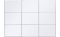 Goossens kledingkast easy storage sdk zwart hoogwaardig meubelplaat - 8190821-01