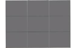 Goossens kledingkast easy storage sdk zwart hoogwaardig meubelplaat - 8190822-01