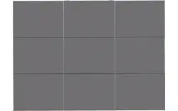 Goossens kledingkast easy storage sdk zwart hoogwaardig meubelplaat - 8190822-01
