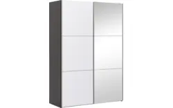 Goossens kledingkast easy storage sdk zwart hoogwaardig meubelplaat - 8190830-01