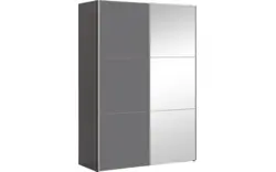 Goossens kledingkast easy storage sdk zwart hoogwaardig meubelplaat - 8190834-01