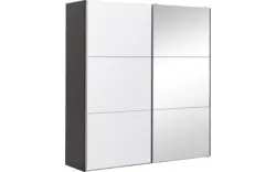 Goossens kledingkast easy storage sdk zwart hoogwaardig meubelplaat - 8190887-02