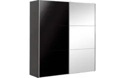 Goossens kledingkast easy storage sdk zwart hoogwaardig meubelplaat - 8190888-02
