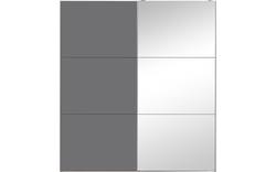 Goossens kledingkast easy storage sdk zwart hoogwaardig meubelplaat - 8190891-02