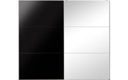 Goossens kledingkast easy storage sdk zwart hoogwaardig meubelplaat - 8190900-02