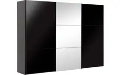 Goossens kledingkast easy storage sdk zwart hoogwaardig meubelplaat - 8190912-goossens-easy-storage-sdk-zwart-schuifdeuren-25