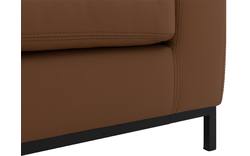 Goossens excellent loveseat massimo bruin leer - 8190944-01