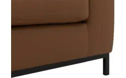 Goossens excellent loveseat massimo bruin leer - 8190944-01