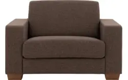 Goossens loveseat n joy divana bruin stof - 8190945-01