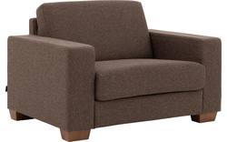 Goossens loveseat n joy divana bruin stof - 8190945-02