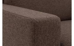 Goossens loveseat n joy divana bruin stof - 8190945-01
