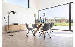 Goossens eettafel het gesprek blank eiken - 8191059-03