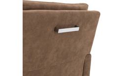Goossens eetkamerstoel leen bruin microvezel - 8190994-02