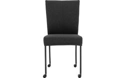 Goossens eetkamerstoel funk grijs stof - 8191003-02