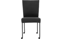 Goossens eetkamerstoel funk grijs stof - 8191003-02