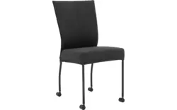 Goossens eetkamerstoel funk grijs stof - 8191003-02