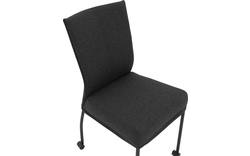 Goossens eetkamerstoel funk grijs stof - 8191003-02
