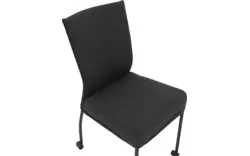 Goossens eetkamerstoel funk grijs stof - 8191003-02