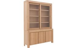 Goossens buffetkast clear blank eiken - 8191053-04