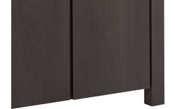 Goossens dressoir clear donker bruin eiken - 8191056-01