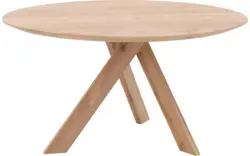 Goossens eettafel het gesprek blank eiken - 8191059-03