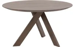 Goossens eettafel het gesprek donker bruin eiken - 8191060-01