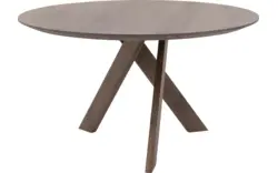 Goossens eettafel het gesprek donker bruin eiken - 8191060-01