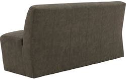 Goossens eetkamerbank montana groen microvezel - 8191119-03