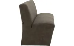 Goossens eetkamerbank montana groen microvezel - 8191119-01