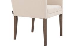 Goossens eetkamerstoel pearl wit stof - 8191166-02
