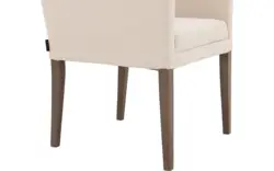 Goossens eetkamerstoel pearl wit stof - 8191166-02