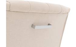 Goossens eetkamerstoel pearl wit stof - 8191166-02