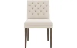Goossens eetkamerstoel pearl wit stof - 8191167-02