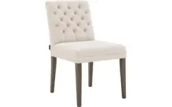 Goossens eetkamerstoel pearl wit stof - 8191167-02