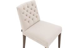 Goossens eetkamerstoel pearl wit stof - 8191167-02