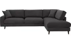 Goossens hoekbank jonas grijs stof - 8191185-1456-01